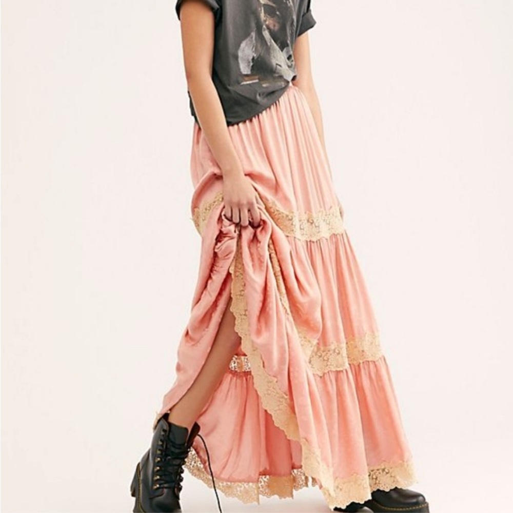 Free People Exclusive for Spell & The Gypsy - Ocean maxi skirt